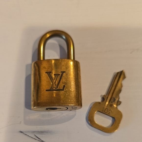 Louis Vuitton Brass Padlock with Key #301 - Picture 7 of 7